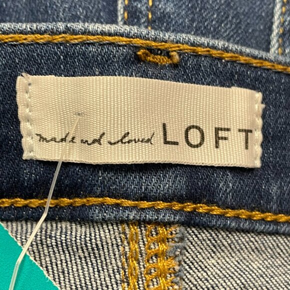 Loft Kick Crop Jeans Size 2 - Picture 7 of 9